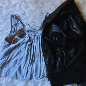 Blue F21 Top